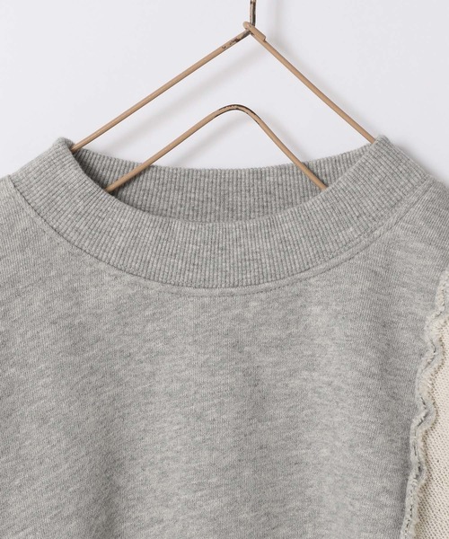 LOWRYS FARM（ローリーズファーム）の「リメイクウラケプルオーバー　305284（スウェット・キッズ・グレー/アイボリー/ブラック・110cm/120cm/130cm/140cm/150cm）」の15枚目の写真