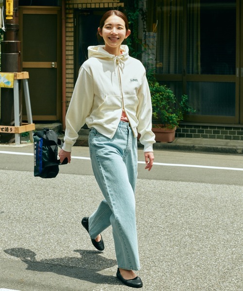 L.L.Bean(エルエルビーン)の「【JAPAN EDITION】ポーテージ・フルジップ・パーカー(パーカー・メンズ・ライトグレー/ブラック系/ネイビー・SMALL/MEDIUM/LARGE/X-LARGE)」の8枚目の写真