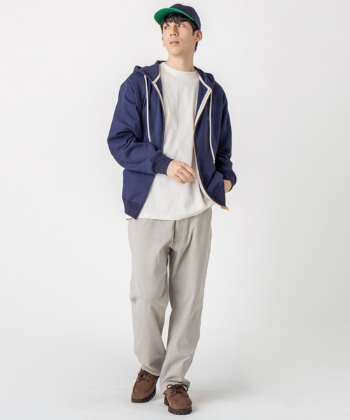 L.L.Bean(エルエルビーン)の「【JAPAN EDITION】ポーテージ・フルジップ・パーカー(パーカー・メンズ・ライトグレー/ブラック系/ネイビー・SMALL/MEDIUM/LARGE/X-LARGE)」の7枚目の写真