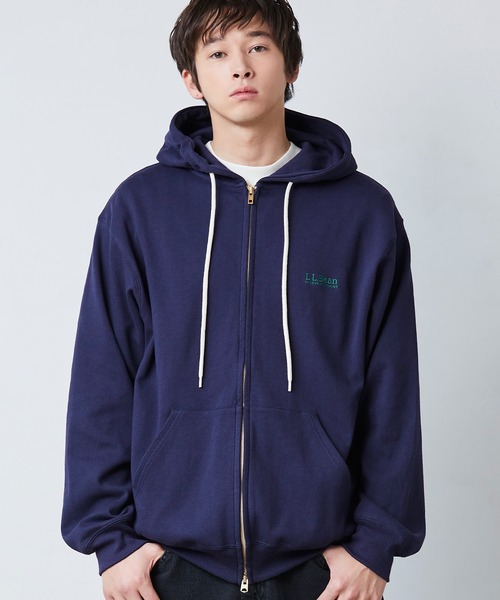 L.L.Bean(エルエルビーン)の「【JAPAN EDITION】ポーテージ・フルジップ・パーカー(パーカー・メンズ・ライトグレー/ブラック系/ネイビー・SMALL/MEDIUM/LARGE/X-LARGE)」の22枚目の写真