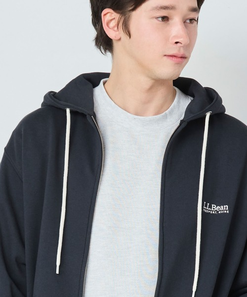 L.L.Bean(エルエルビーン)の「【JAPAN EDITION】ポーテージ・フルジップ・パーカー(パーカー・メンズ・ライトグレー/ブラック系/ネイビー・SMALL/MEDIUM/LARGE/X-LARGE)」の18枚目の写真