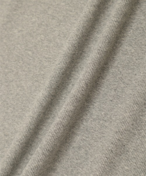 JEMORGAN（ジェーイーモーガン）の「【JEMORGAN / ジェーイーモーガン】ストレッチテレコ7分袖Tシャツ / リブカットソー / ベーシックインナー（Tシャツ/カットソー・メンズ・杢グレー/ホワイト/ブラック/ブラウン・XL/L/M）」の13枚目の写真