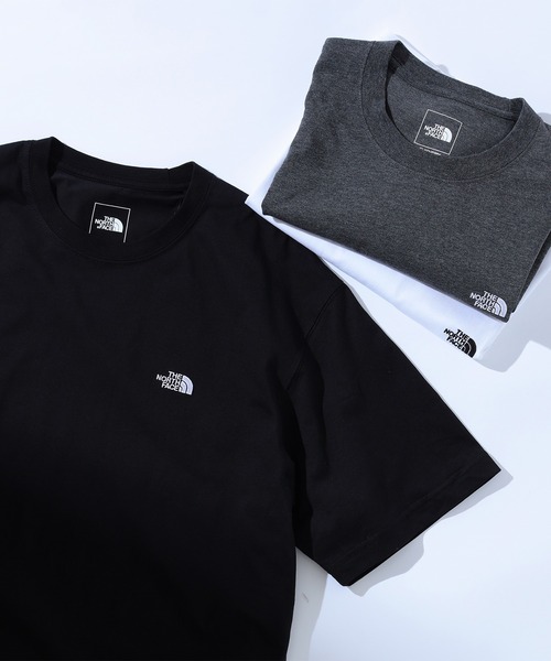 THE NORTH FACE(ザノースフェイス)の「THE NORTH FACE / フラッシュドライ ヌプシ コットン ティー(Tシャツ/カットソー・メンズ・ホワイト/ブラック/ブラック系その他4・MEDIUM/LARGE/X-LARGE/XX-LARGE/SMALL)」の1枚目の写真