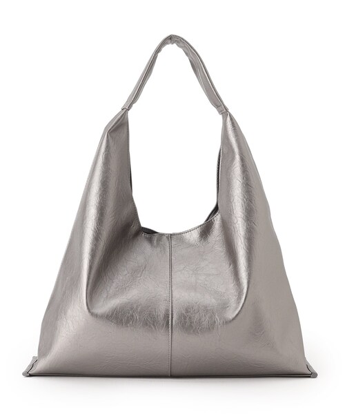 SHOO・LA・RUE（シューラルー）の「トライアングルトートバッグ（トートバッグ・レディース・ブロンズ/ブラック/シルバー・00）」の3枚目の写真