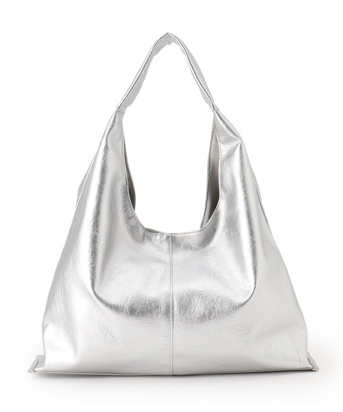 SHOO・LA・RUE（シューラルー）の「トライアングルトートバッグ（トートバッグ・レディース・ブロンズ/ブラック/シルバー・00）」の12枚目の写真