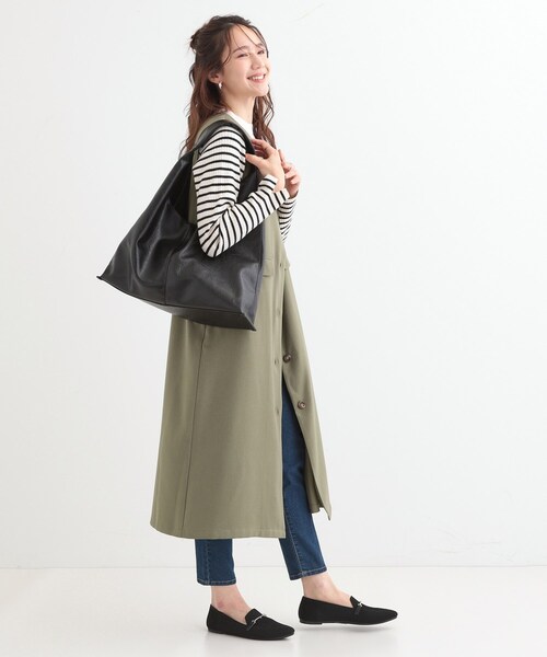 SHOO・LA・RUE（シューラルー）の「トライアングルトートバッグ（トートバッグ・レディース・ブロンズ/ブラック/シルバー・00）」の9枚目の写真