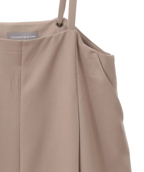 サロペットワンピース