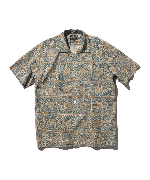 BEAMS PLUS（ビームスプラス）の「フラワー プリント オープンカラー シャツ（シャツ/ブラウス・メンズ・レッド/ブルー・S/L/M/XL）」の17枚目の写真