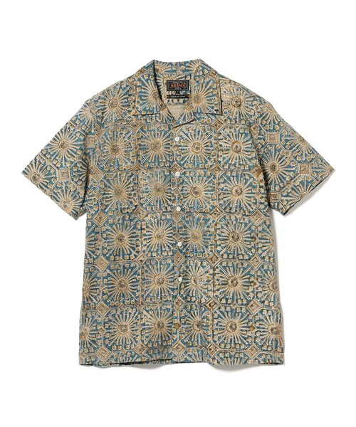 BEAMS PLUS（ビームスプラス）の「フラワー プリント オープンカラー シャツ（シャツ/ブラウス・メンズ・レッド/ブルー・S/L/M/XL）」の19枚目の写真