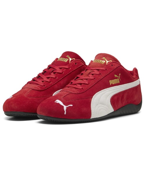 PUMA(プーマ)の「(PUMA)SPEEDCAT OG(スニーカー・レディース・ブラック/レッド・23.0cm/25.0cm/24.0cm)」の2枚目の写真