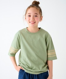 KRIFF MAYER Kid's Collection | 【撥水・防汚】クリーネス袖ラインT(Tシャツ/カットソー)
