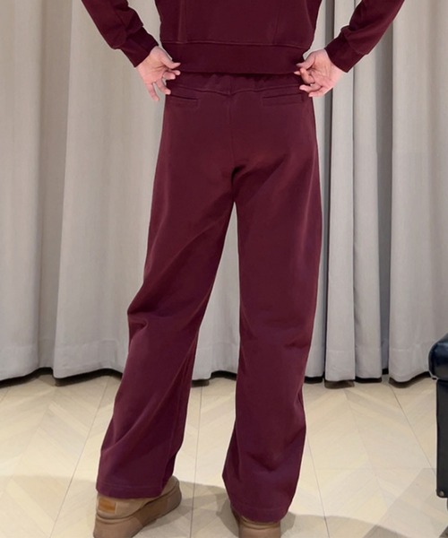 aimoha(アイモハ)の「ドローストリングスウェットパンツ(スウェットパンツ・レディース・ネイビー/ブラック/ワインレッド・X-LARGE/MEDIUM/LARGE)」の5枚目の写真