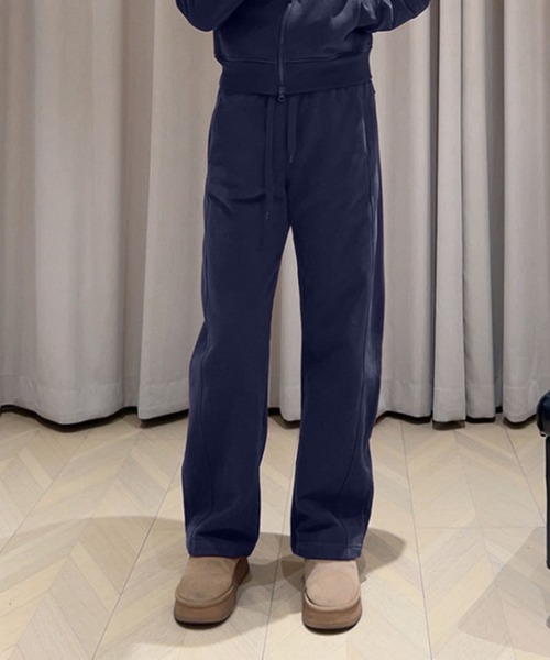 aimoha(アイモハ)の「ドローストリングスウェットパンツ(スウェットパンツ・レディース・ネイビー/ブラック/ワインレッド・X-LARGE/MEDIUM/LARGE)」の7枚目の写真