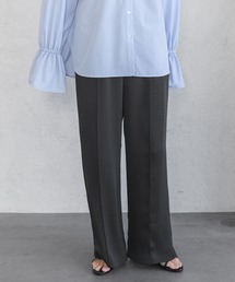 ピンタックサテンパンツ