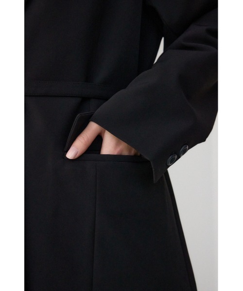 AZUL by moussy(アズールバイマウジー)の「ベルト付きテーラードジャケット(テーラードジャケット・レディース・ブラック/ライトベージュ・FREE)」の11枚目の写真