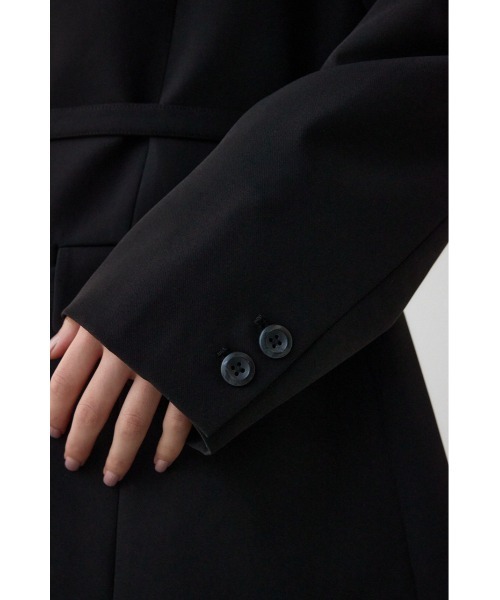 AZUL by moussy(アズールバイマウジー)の「ベルト付きテーラードジャケット(テーラードジャケット・レディース・ブラック/ライトベージュ・FREE)」の12枚目の写真