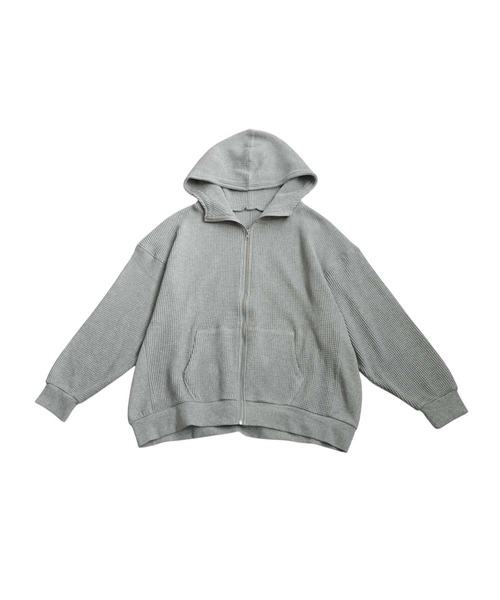 【即完商品】antiqua アンティカ ワッフル素材 パーカーワンピース【美品】 26_000000025882.jpg?1739949573