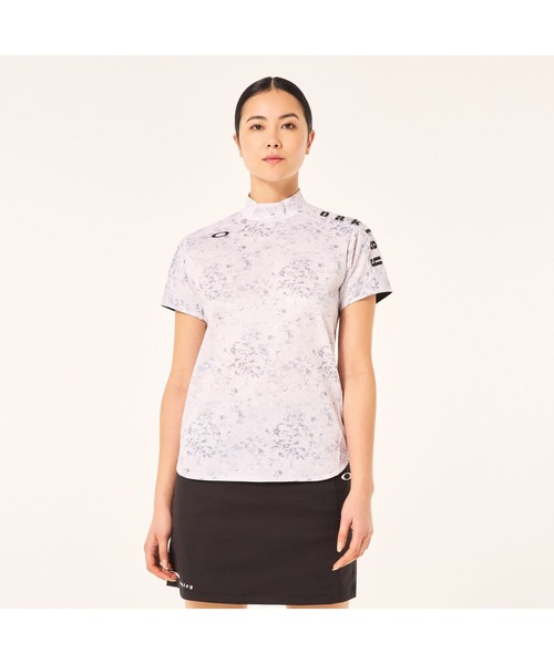 オークリー ELEVATE BLOOM QUARTZ MOCK / POLO SHIRT ポロシャツ/ GOLF レディースゴルフ/OAKLEY レデ OAKLEY オークリー ELEVATE BLOOM QUARTZ MOCK / POLO SHIRT