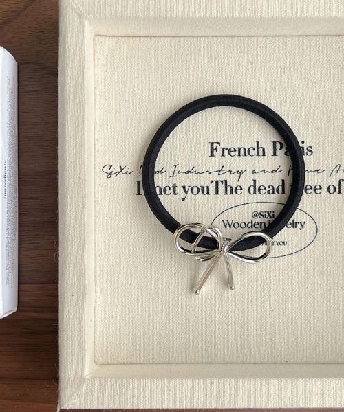 ♢Mimi No. ⑬⋈ ヘアゴム ハンドメイドリボン ⋈ ♢Mimi No. ⑬⋈ ヘアゴム ハンドメイドリボン ⋈