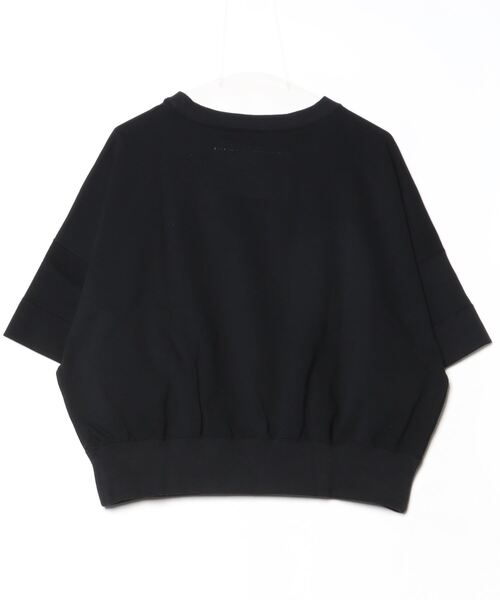 ROBES&CONFECTIONS（ローブスコンフェクションズ）の「Robes & Confections/ローブス&コンフェクションズ/スピンコットンヘビー天竺ＳＳスウェット（Tシャツ/カットソー・レディース・ブラック/グレー・1/3）」の3枚目の写真