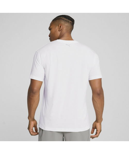 【未使用】イタリア代表　トレーニングシャツ　L　PUMA　プーマ　ホワイト PUMA（プーマ）の「メンズ プーマ イタリア トレーニングトップ