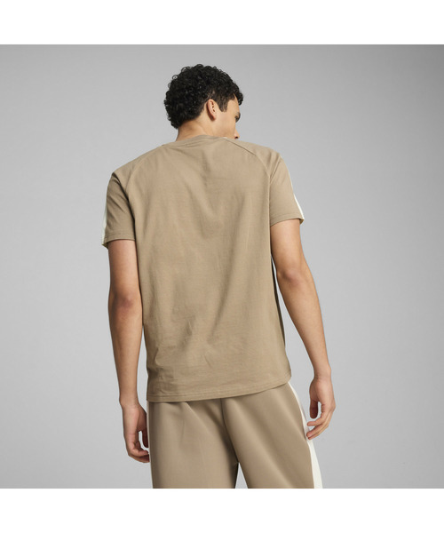 PUMA(プーマ)の「PUMA プーマ メンズ T7 半袖 Tシャツ(Tシャツ/カットソー・メンズ・ホワイト/ベージュ系その他/ブラック・MEDIUM/SMALL/LARGE/X-LARGE/XX-LARGE)」の4枚目の写真