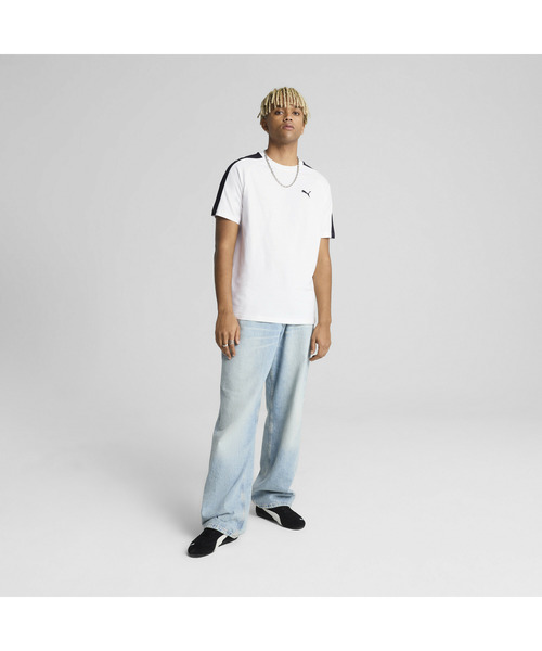 PUMA(プーマ)の「PUMA プーマ メンズ T7 半袖 Tシャツ(Tシャツ/カットソー・メンズ・ホワイト/ベージュ系その他/ブラック・MEDIUM/SMALL/LARGE/X-LARGE/XX-LARGE)」の14枚目の写真