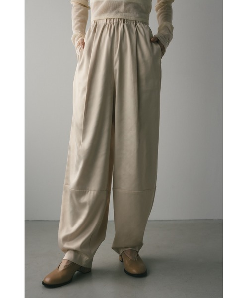 【STYLEMIXER】イージーフォルムサテンパンツ☆Mサイズ セール】イージーフォルムサテンパンツ（その他パンツ）｜STYLEMIXER