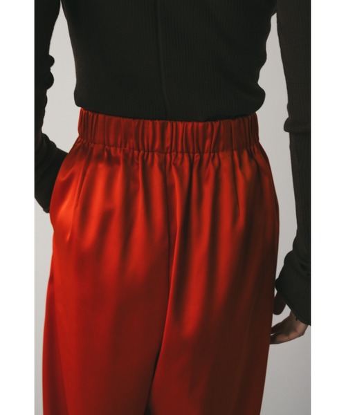 STYLEMIXER(スタイルミキサー)の「イージーフォルムサテンパンツ(その他パンツ・レディース・オレンジ/ブラウン/アイボリー・SMALL/MEDIUM)」の14枚目の写真