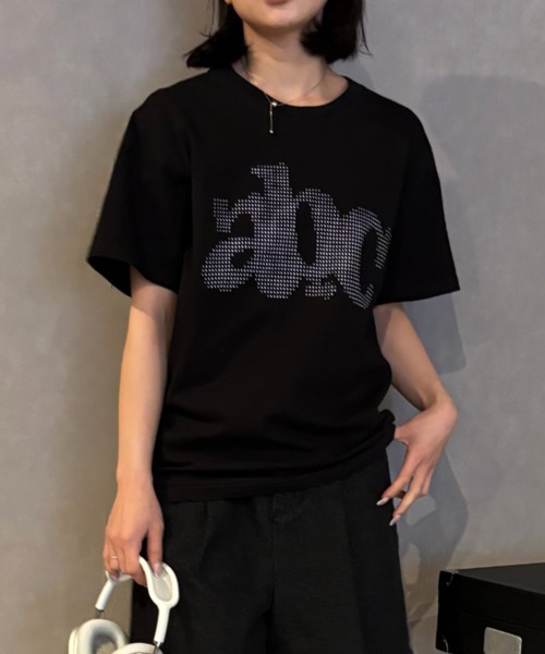 Ulysses(ユリシス)の「ロゴプリントTシャツ(Tシャツ/カットソー・レディース・ホワイト/ダークグレー/ブラック・L/M)」の19枚目の写真