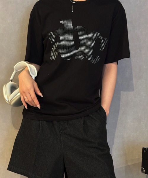 Ulysses(ユリシス)の「ロゴプリントTシャツ(Tシャツ/カットソー・レディース・ホワイト/ダークグレー/ブラック・L/M)」の21枚目の写真