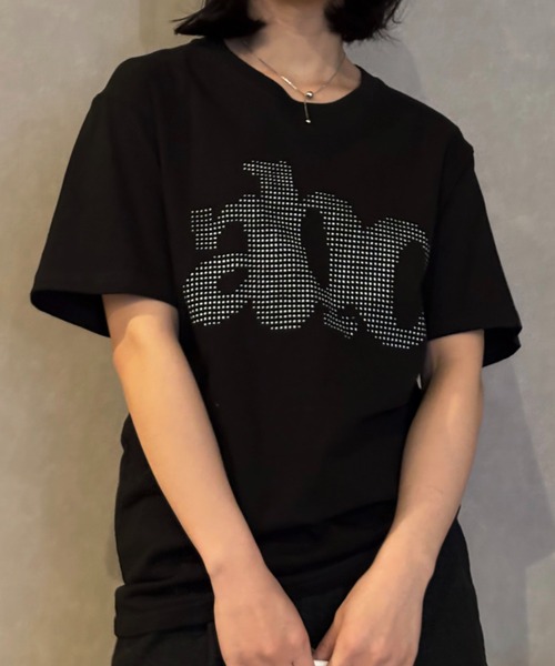 Ulysses(ユリシス)の「ロゴプリントTシャツ(Tシャツ/カットソー・レディース・ホワイト/ダークグレー/ブラック・L/M)」の18枚目の写真
