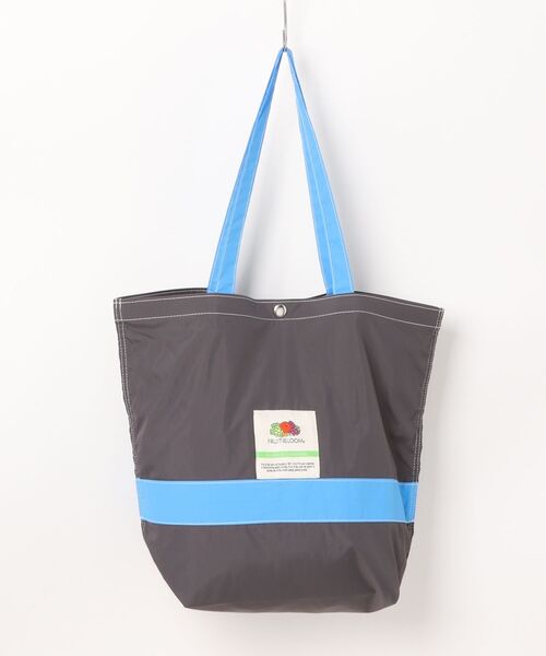 FRUIT OF THE LOOM(フルーツオブザルーム)の「FRUIT OF THE LOOM / FTL NYLON SHOULDER TOTE BAG L / 80310400(トートバッグ・レディース・グレー/チャコールグレー/ミント/ネイビー/ピンク・ONESIZE)」の9枚目の写真
