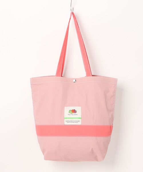 FRUIT OF THE LOOM(フルーツオブザルーム)の「FRUIT OF THE LOOM / FTL NYLON SHOULDER TOTE BAG L / 80310400(トートバッグ・レディース・グレー/チャコールグレー/ミント/ネイビー/ピンク・ONESIZE)」の13枚目の写真
