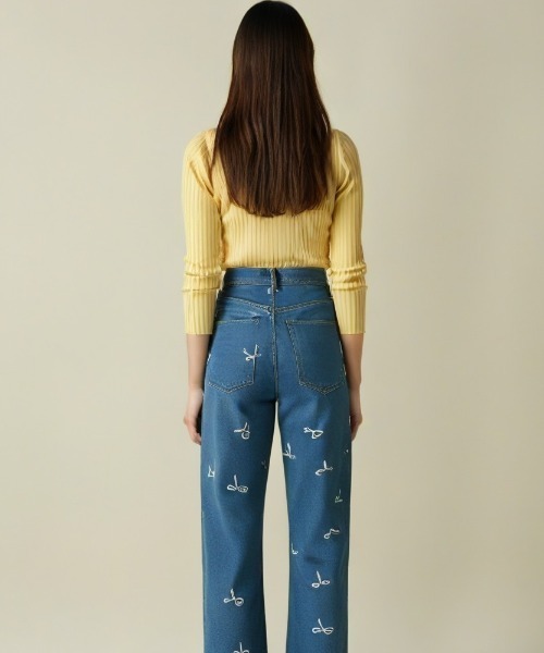 paravion（パラビオン）の「リブボタンカーディガン（カーディガン/ボレロ・レディース・ブラック/ブルー/イエロー/ホワイト/ピンク・FREE）」の19枚目の写真