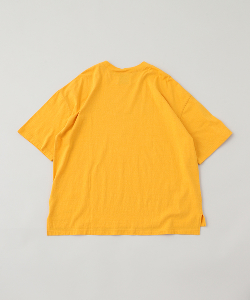 INSCRIRE（アンスクリア）の「INSCRIRE (アンスクリア) プリントTee AIR FORCE I25SS-BC111（Tシャツ/カットソー・メンズ・イエロー・LARGE）」の3枚目の写真