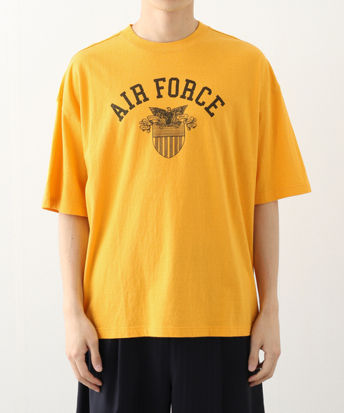 INSCRIRE（アンスクリア）の「INSCRIRE (アンスクリア) プリントTee AIR FORCE I25SS-BC111（Tシャツ/カットソー・メンズ・イエロー・LARGE）」の4枚目の写真