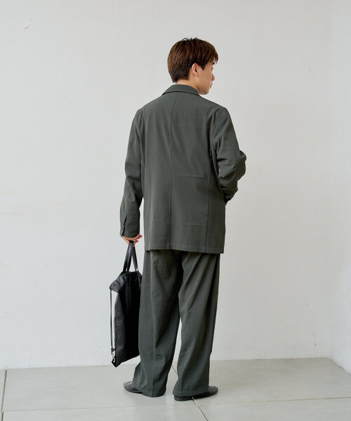 WHIMSIC(ウィムジック)の「【UNISEX】2Bテーラードジャケット(テーラードジャケット・メンズ・ネイビー/ベージュ/チャコールグレー・FREE)」の8枚目の写真