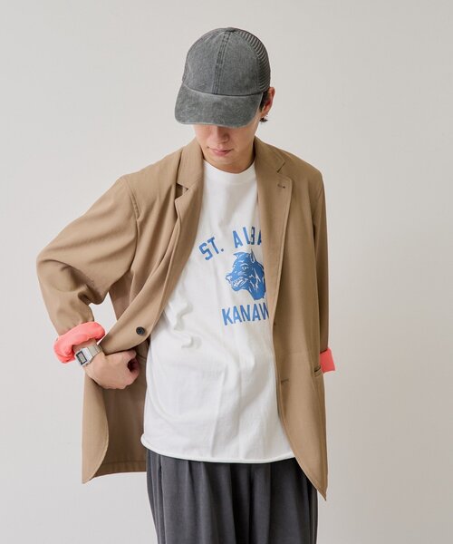 WHIMSIC(ウィムジック)の「【UNISEX】2Bテーラードジャケット(テーラードジャケット・メンズ・ネイビー/ベージュ/チャコールグレー・FREE)」の12枚目の写真