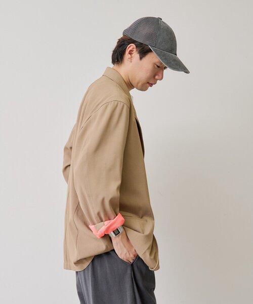 WHIMSIC(ウィムジック)の「【UNISEX】2Bテーラードジャケット(テーラードジャケット・メンズ・ネイビー/ベージュ/チャコールグレー・FREE)」の13枚目の写真