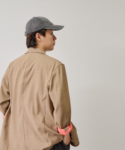 WHIMSIC(ウィムジック)の「【UNISEX】2Bテーラードジャケット(テーラードジャケット・メンズ・ネイビー/ベージュ/チャコールグレー・FREE)」の14枚目の写真