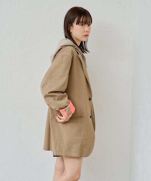 WHIMSIC(ウィムジック)の「【UNISEX】2Bテーラードジャケット(テーラードジャケット・メンズ・ネイビー/ベージュ/チャコールグレー・FREE)」の20枚目の写真