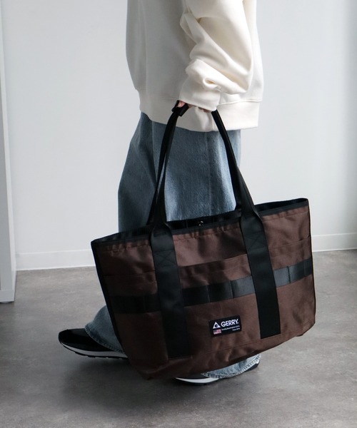 GERRY（ジェリー）の「【GERRY/ジェリー】RUGGEDトートバッグ（トートバッグ・メンズ・チャコール/ブラウン/ブラック・FREE）」の13枚目の写真