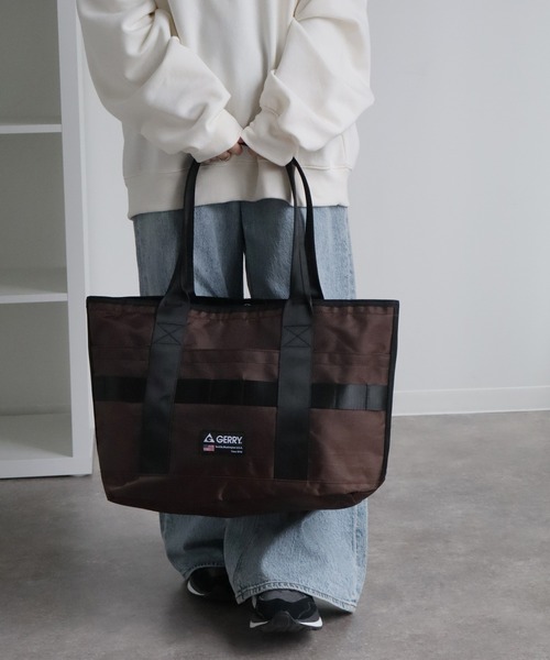 GERRY（ジェリー）の「【GERRY/ジェリー】RUGGEDトートバッグ（トートバッグ・メンズ・チャコール/ブラウン/ブラック・FREE）」の14枚目の写真