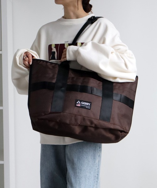 GERRY（ジェリー）の「【GERRY/ジェリー】RUGGEDトートバッグ（トートバッグ・メンズ・チャコール/ブラウン/ブラック・FREE）」の15枚目の写真