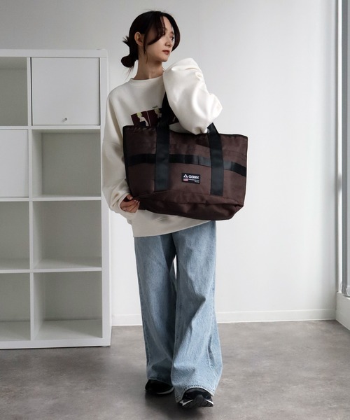 GERRY（ジェリー）の「【GERRY/ジェリー】RUGGEDトートバッグ（トートバッグ・メンズ・チャコール/ブラウン/ブラック・FREE）」の16枚目の写真