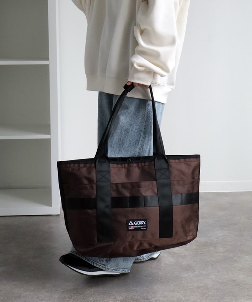 GERRY（ジェリー）の「【GERRY/ジェリー】RUGGEDトートバッグ（トートバッグ・メンズ・チャコール/ブラウン/ブラック・FREE）」の18枚目の写真