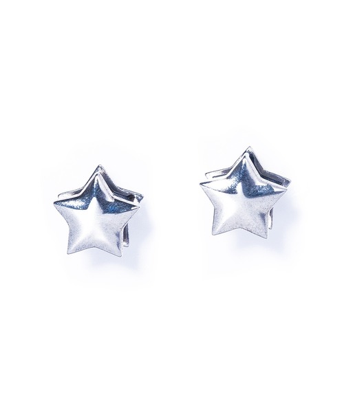 quip queint(クイップクエイント)の「【quip queint】trive star pierce/トライブ スター ピアス QU179(ピアス(両耳用)・レディース・シルバー・FREE)」の5枚目の写真