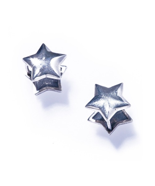 quip queint(クイップクエイント)の「【quip queint】trive star pierce/トライブ スター ピアス QU179(ピアス(両耳用)・レディース・シルバー・FREE)」の6枚目の写真