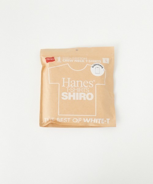 SHIRO 無袖包裝T恤
